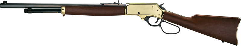 HENRY H10 BRASS SIDE GATE - 45-70 22in. OCT. WALNUT-img-1