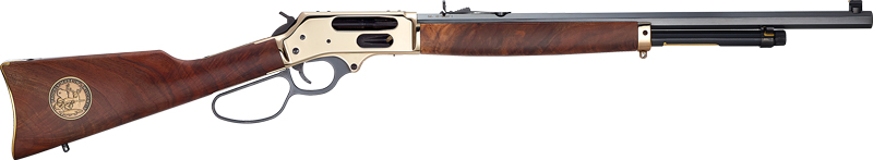 Henry BRASS SIDE GATE 45-70 WI TRIBUTE 22" OCT WNUT