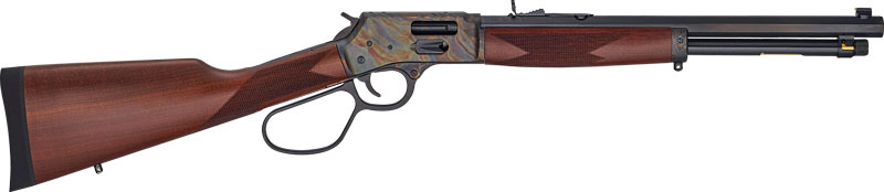 Henry Big Boy Color Case Hardened W/Side Gate .357 MAG/.38 Spl 7RD Capacity 16.5" Octagon Barrel Walnut Stock