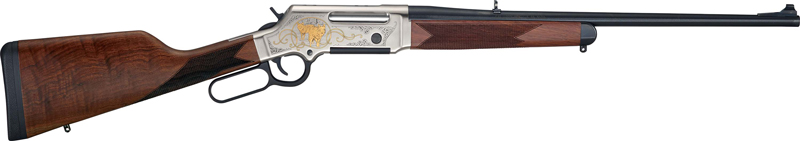 Henry Long Ranger Lever Wildlife Edition 223 Rem/5.56 NATO Rifle 5RD Magazine 20" Barrel Walnut Coyote Engraving