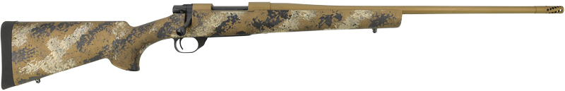 Howa M1500 Fence Line 300 PRC 24 In Threaded Scorched Earth Camo - View 4