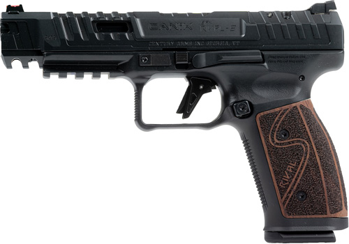 Canik SFx Rival-S Dark Side 9mm Handgun (Rosewood, Optics Ready)