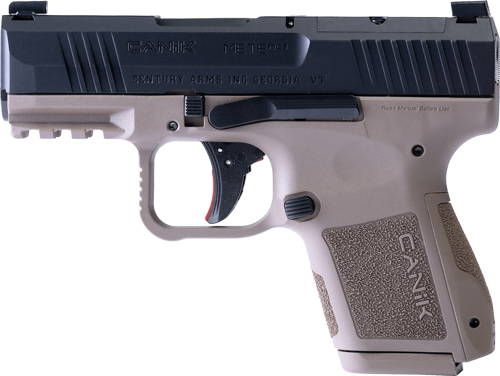 Canik METE MC9 Pistol - Black / FDE| 9MM | 3.18" Barrel | 1 - 15RD & 1 - 12RD MAG | Optic Ready W/ Co-Witness Sights | Full Accessory Kit