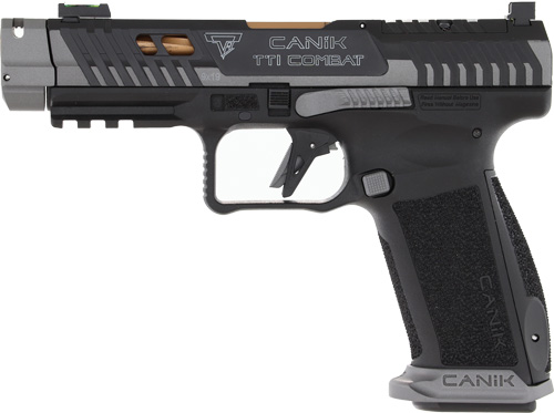 Canik TTI Combat 9mm 4.6" Pistol (Smoke)