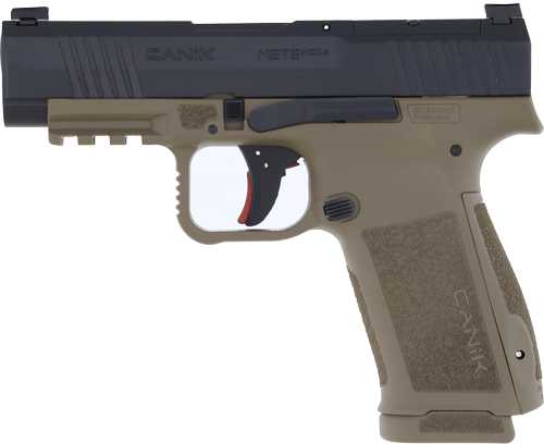 Canik Mete MC9LS 9mm Optic Ready Handgun (Black Slide/FDE Frame)