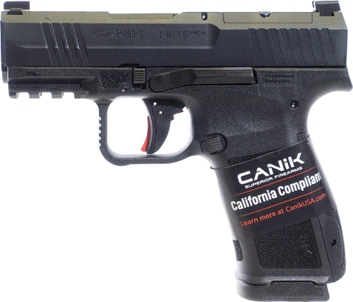 Canik Mete MC9L CA Compliant Handgun 9MM Luger 10RD Magazines(2) 3.18" Barrel Optic Ready Black