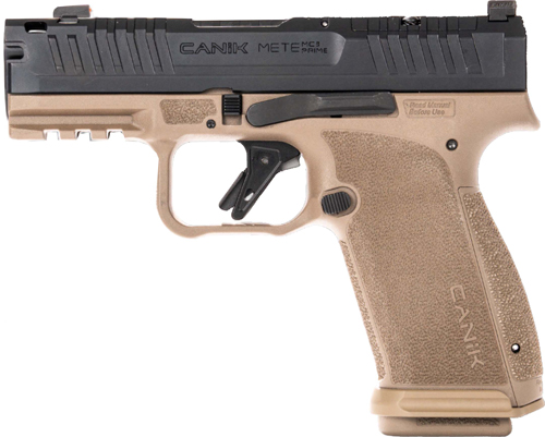 Canik METE MC9 Prime Handgun 9MM Luger 10RD Magazines (2) 3.64" Barrel Two-Tone Black FDE