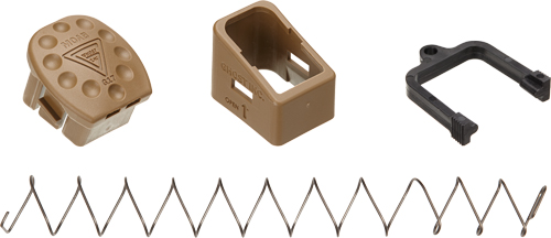 Ghost GHOGLPLUSFDE MOAB Mag Extension Glock Gen 1-5 +6 Rounds FDE
