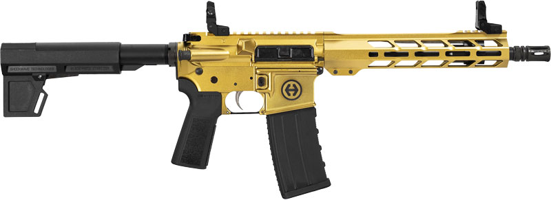 Hi-Point HP15P-300BLK GOLD HP-15 Pistol 300 AAC Blackout 10.5" Gold Semi-Auto - Hi-Point Firearms - .300 AAC Blackout (7.62x35mm) for sale at TheGunDock