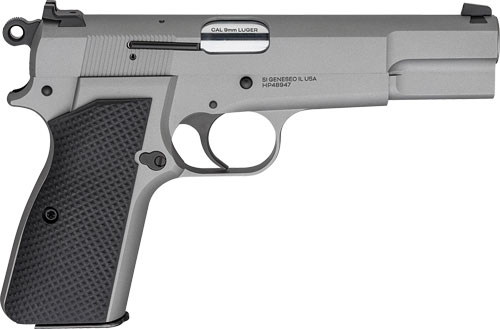 Springfield SA-35 Tactical Gray Handgun 9MM Luger 15RD Magazine(1) 5" Barrel Tactical Rack Rear Sights G10 Grips
