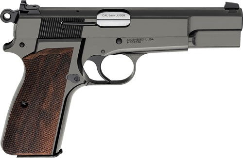Springfield Armory SA-35 Handgun 9MM Luger 15RD Magazine 4.7" Barrel Black with Wood Grip