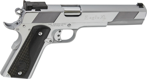 Iver Johnson GIJ36 Eagle XL 10mm 6" Polished Chrome Adjustable