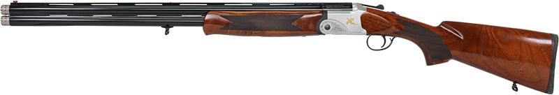 IVER JOHNSON 600LW O/U 12GA 3in. - 26in.VR SILVER BLACK WALNUT-img-1
