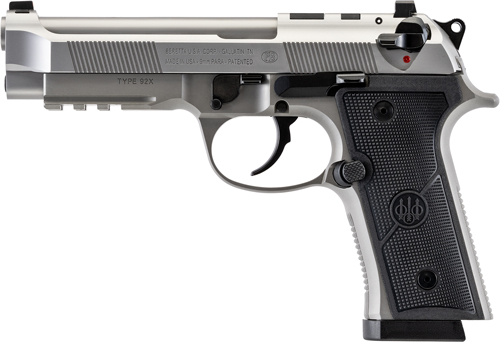 Beretta 92X RDO Inox 9mm Handgun (4.7 in, 18rd)