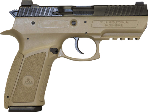 IWI Jericho II Enhanced 9mm Pistol 4.4" Barrel FDE - IWI - Best Price $440.00