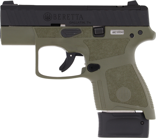 Beretta APX A1 Carry Handgun 9mm OD Green 8rd Optics Ready