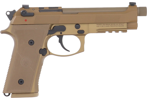 Beretta M9A4 G 9mm Handgun (Optics Ready, 15rd) Flat Dark Earth