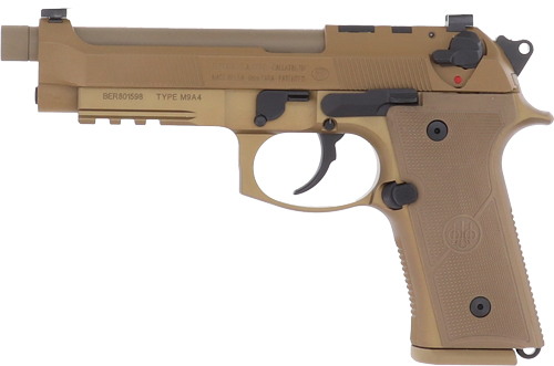 Beretta M9A4 G 9mm Handgun (Optics Ready, 15rd) Flat Dark Earth