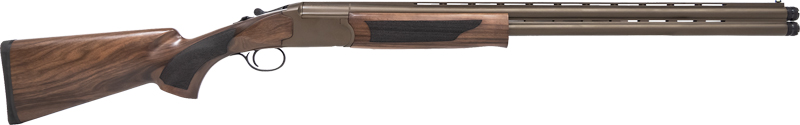 Pointer Acrius 12 Gauge O/U Shotgun, 28" Chrome Lined Barrels, 3" Chamber, Turkish Walnut Stock, Bronze Cerakote Finish, Fiber Optic Sight, Includes 5 Chokes - Pointer - Best Price $423.48