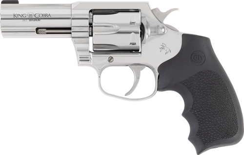 Colt King Cobra .357 Magnum 3" Revolver (DA/SA) with Hogue Overmolded Grips