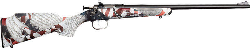 Keystone Crickett Rifle .22 LR Single Shot 16.125" Blued Barrel Synthetic Stock Amendment