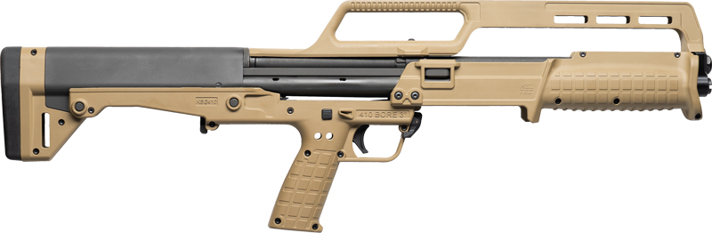 Kel-Tec KSG410 Bullpup Pump Shotgun - Tan | .410GA | 11RD | 3" Chamber | Fiber Optic Sight
