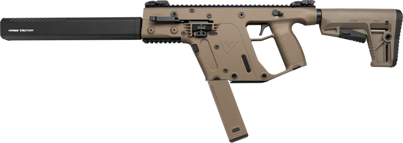Kriss USA Vector Gen II CRB 10mm Auto Semi Auto Rifle 16" Barrel 15 Rounds M4 Stock FDE - Kriss - Best Price $1,499.99