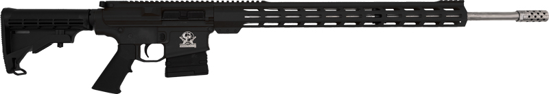 GLFA 243 Win Rifle .243 Win 5RD Magazine 24" 5/8X24 Threaded Barrel Black
