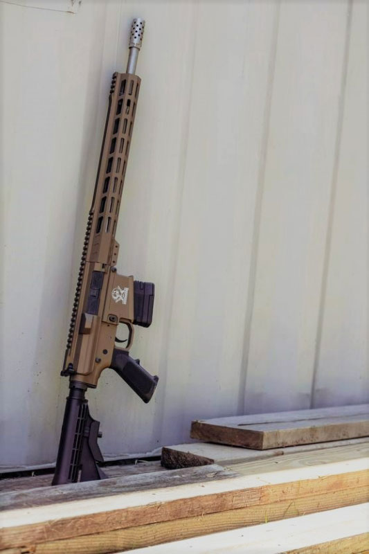 Great Lakes Firearms GL-10 .308 Win 18in Semi-Auto Rifle (Bronze Cerakote)