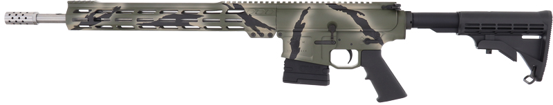 GLFA AR10 Rifle 308 WIN 18" - S/S 10RD Pursuit Green CAMO