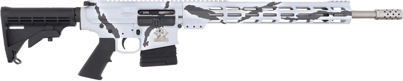 Great Lakes Firearms AR-10 6.5 Creedmoor Pursuit Snow Camo 20in Semi-Auto Rifle