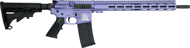 GLFA AR-15 Rifle .223 Wylde 30RD Magazine 16" Nitride Barrel Orchid Frame