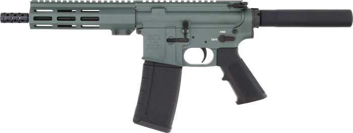 Great Lakes Firearms GL-15 AR-15 Pistol .223 Wylde 7.5in (Charcoal Green)