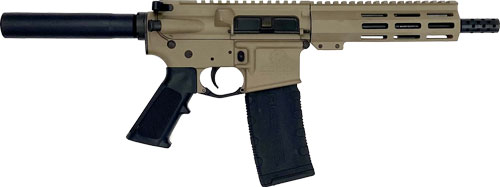 Great Lakes AR-15 Pistol .223 Wylde 30RD Magazine 7.5" Nitride Barrel FDE Finish