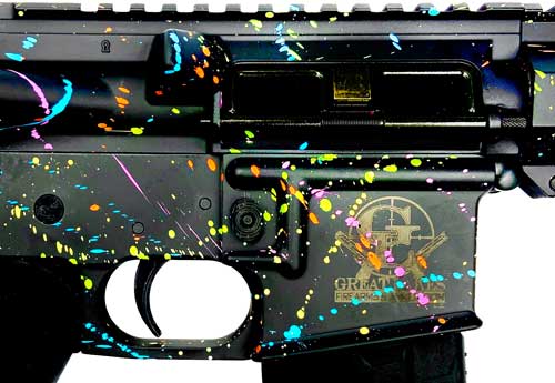 Great Lakes Firearms GL-15 "Saved By the Splatter" .223 Wylde 16" 1:8 Semi-Automatic Rifle