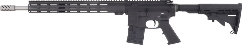 GLFA AR15 450 Bushmaster - 18" S/S BBL Black