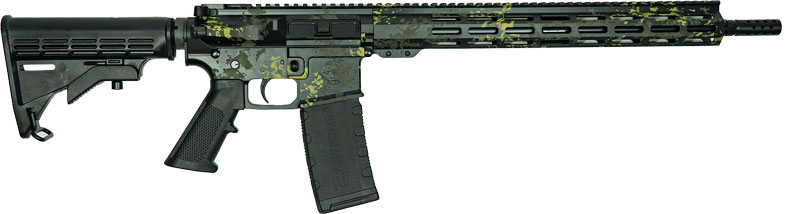 Great Lakes AR-15 Rifle .223 Wylde 30RD Magazine 16" Barrel Lichen Black with 5 OTF 3-1/2" Blade Knives