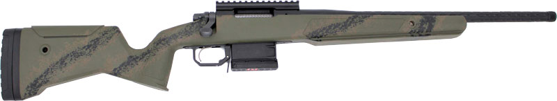 GLFA SUB-1 BOLT Action 6.5CM - 20" SS Fluted CF Stock Green