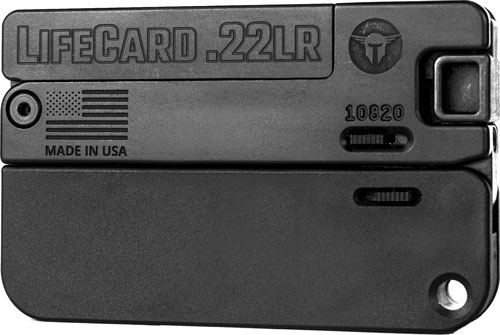 Trailblazer Firearms LifeCard Handgun LifeCard .22 LR 2.5" 1RD Pistol, Black image 4