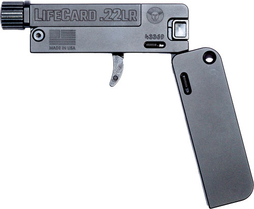Trailblazer Lifecard LC1-T Pistol - Black .22 LR 2.5" Threaded Barrel - Trailblazer - Best Price $314.39