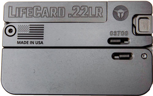 Trailblazer Firearms LifeCard Handgun LifeCard .22 WMR 2.5" 1RD Pistol, Black image 4