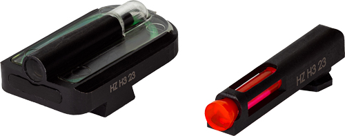 HI-VIZ Fastdot H3 Red Front Green Rear Sight for Glock 9MM .40 S&W .357 SIG