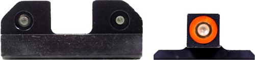 XS Sight Systems R3D Night Sights Orange - Glock 42 43 43X & 48