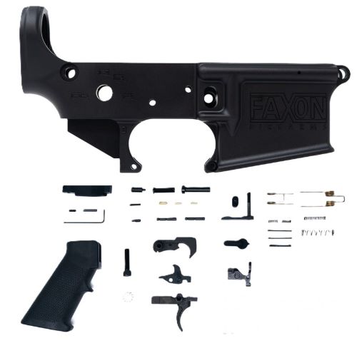 FAXON AR-15 FORGED LOWER RECEIVER STRIPPED W/COMP