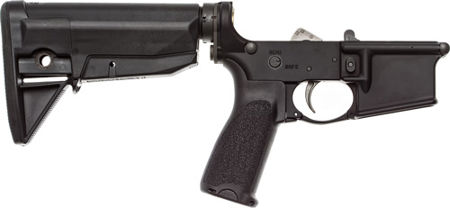 BCM LOWER GROUP AR-15 5.56MM W/BCM MOD-0 STOCK BLACK