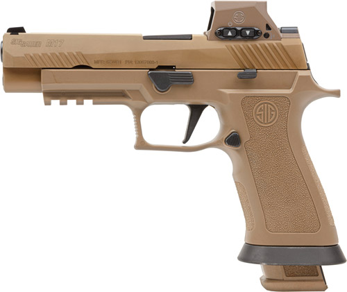Sig Sauer M17X 9mm Pistol w/ ROMEO-M17 Optic (Coyote PVD)