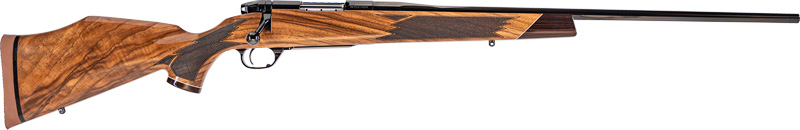 Weatherby Mark V Deluxe Varmintmaster Rifle .22 Creedmoor 24" Threaded Barrel Walnut