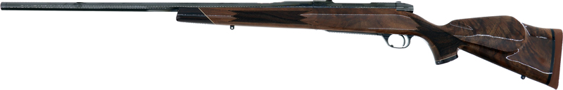 Weatherby MARK V Deluxe 378WBY - MAG 28" W/Brake BLUE/Walnut