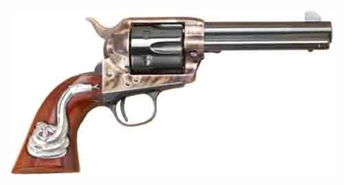 Cimarron MAN W/NO NAME 45LC - Frontier 4.75" CC/BL W/Inlay