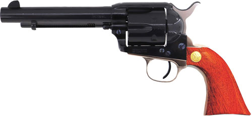 Cimarron MP411B1401 Pistoleer 45LC 5.5" Blued Revolver Walnut Grip